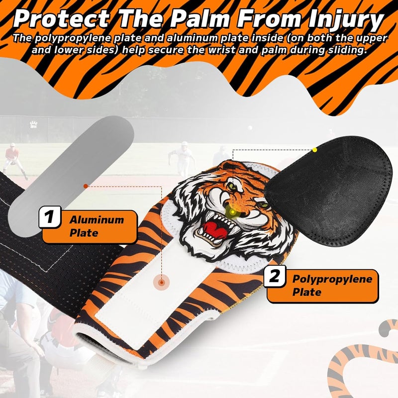 Big Crazy Sliding Mitt, Baseball Sliding Mitt for Youth Kid and Adult, Hand Protection for Left & Right Hands, Flexible Breathable Durable Sliding Mitts, Drippy Drip Accessory - Image 5